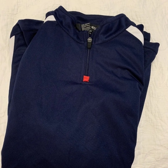Ladies Halloway pull over shirt/jacket size 2 XL blue - Picture 11 of 11